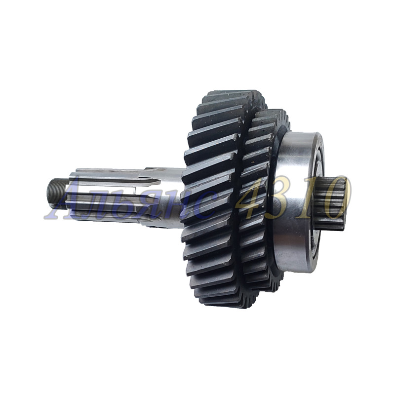 Вал первичный раздаточной коробки в сборе (с подшипником 12410) - кооп